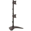 StarTech.com Black Monitor Arm Desk Mount, 10 kg Max Load, VESA 75x75 or 100x100 mm ARMBARDUOV