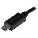 StarTech.com IC Socket USB Cable, USB 2.0, Male Micro USB Type B to Male Micro USB Type B, 203.2 mm, PVC Jacket UUUSBOTG8IN