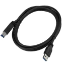 StarTech.com USB 3.0 Male USB Type A to USB 3.2 Type B Cable, 9 Pin, Black, 2m, Polyvinyl Chloride, USB3CAB2M