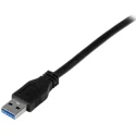 StarTech.com USB 3.0 Male USB Type A to USB 3.2 Type B Cable, 9 Pin, Black, 2m, Polyvinyl Chloride, USB3CAB2M