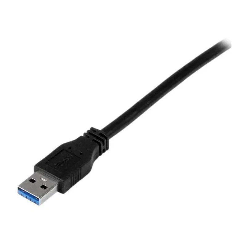 StarTech.com USB 3.0 Male USB Type A to USB 3.2 Type B Cable, 9 Pin, Black, 2m, Polyvinyl Chloride, USB3CAB2M