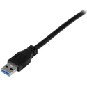 StarTech.com USB 3.0 Male USB Type A to USB 3.2 Type B Cable, 9 Pin, Black, 2m, Polyvinyl Chloride, USB3CAB2M