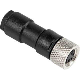 RS PRO Circular Connector Cable Mount M8 Socket Female 4 Contacts IP67 CNF08 Series 30V 4A IP67