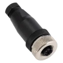RS PRO M12 Circular Connector 4 Contacts Cable Socket Female IP67 CNF12 Series 250V 4A 186-3096