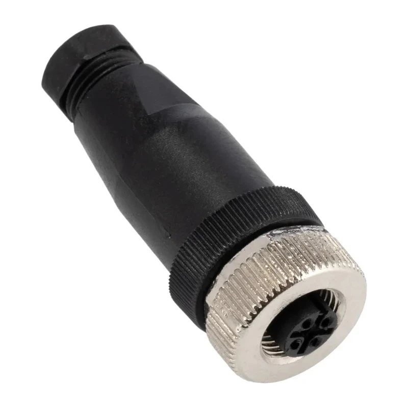 RS PRO M12 Circular Connector 4 Contacts Cable Socket Female IP67 CNF12 Series 250V 4A 186-3096