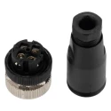 RS PRO M12 Circular Connector 4 Contacts Cable Socket Female IP67 CNF12 Series 250V 4A 186-3096