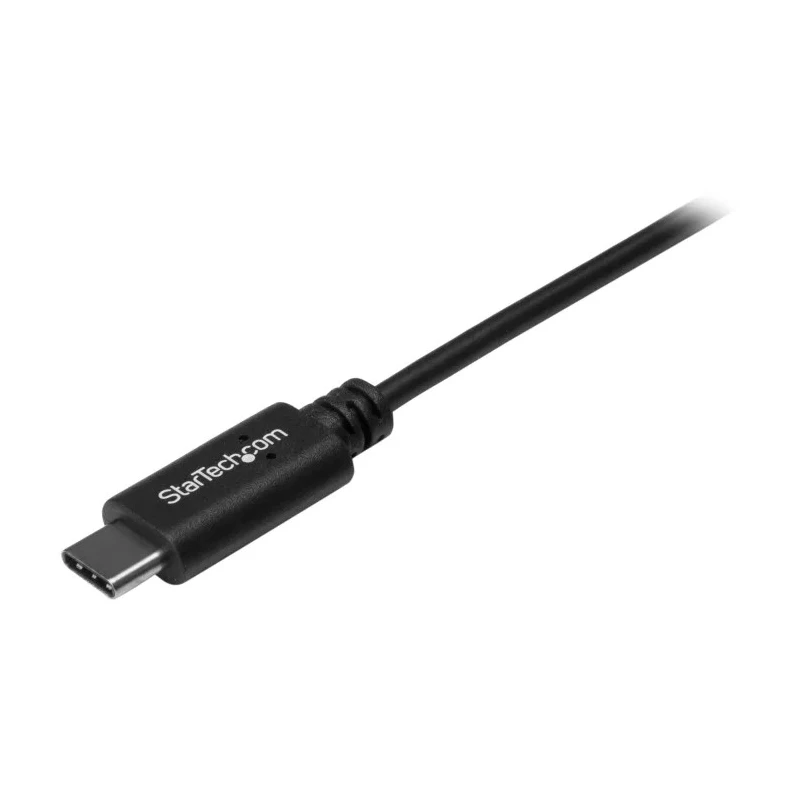 StarTech.com USB 2.0 Male USB Type A to Male USB Type C Cable, Polyvinyl Chloride, Black, 4m USB2AC4M