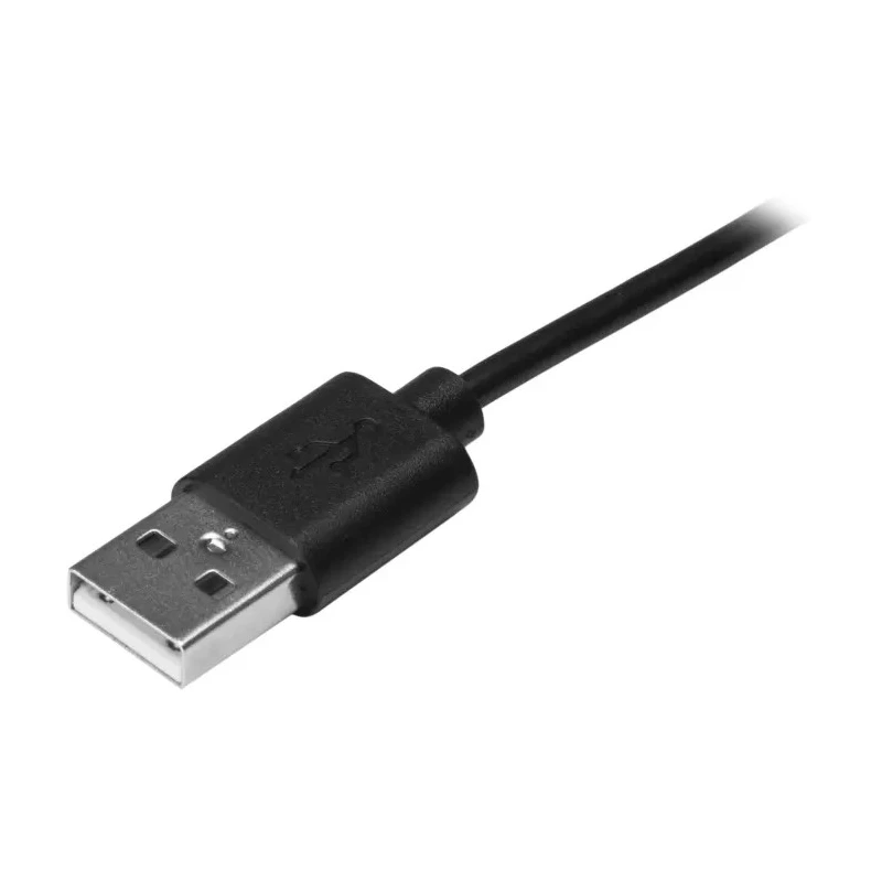 StarTech.com USB 2.0 Male USB Type A to Male USB Type C Cable, Polyvinyl Chloride, Black, 4m USB2AC4M