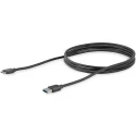 StarTech.com USB 3.0 Cable, Male USB Type A to Male Micro USB Type B, 2m, Black, Polyvinyl Chloride Jacket USB3AUB2MS