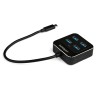 RS PRO 4-Port USB 3.1 Hub , Bus Powered, Compact Design, 17mm x 15.8mm HB31C4AB