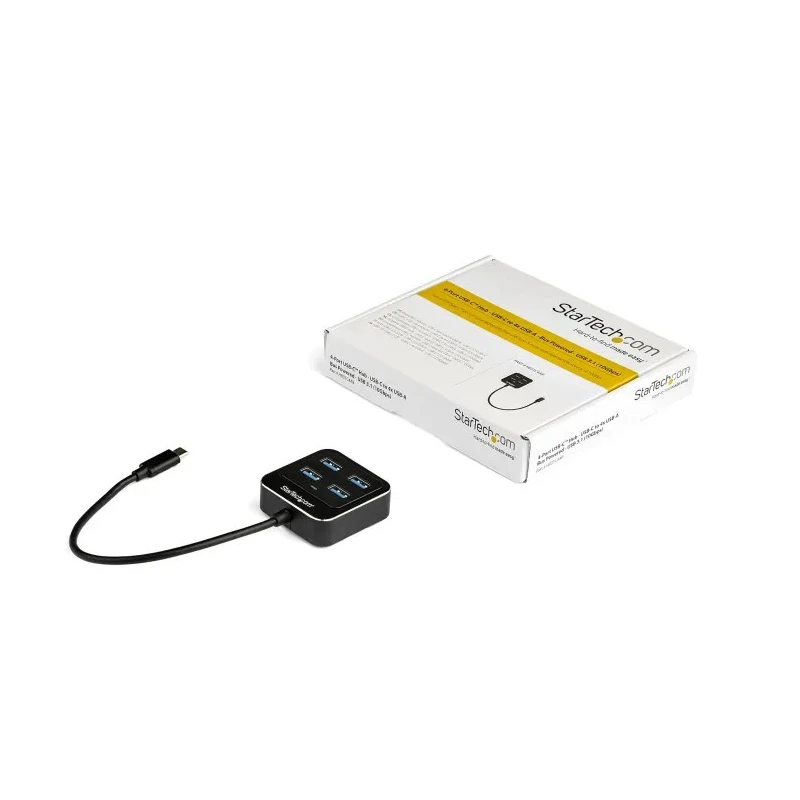 RS PRO 4-Port USB 3.1 Hub , Bus Powered, Compact Design, 17mm x 15.8mm HB31C4AB