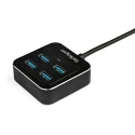 RS PRO 4-Port USB 3.1 Hub , Bus Powered, Compact Design, 17mm x 15.8mm HB31C4AB