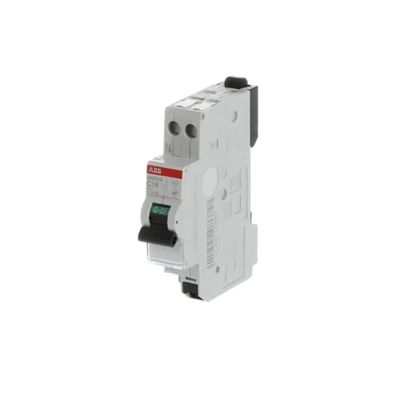 ABB Miniature Circuit Breaker SN201, 1-Pole, 16A, Type C, 230V AC, 4.5 kA Breaking Capacity SN201