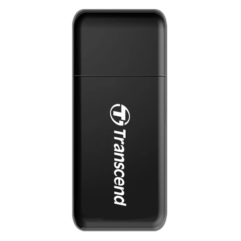 Transcend Memory Card Reader USB 3.1, MicroSD & SD Card Support, Compact Portable TS-RDF5K