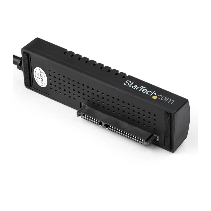 StarTech.com USB C to SATA Adapter USB31C2SAT3, 2.5 in & 3.5 in Drive Support, USB 3.1 Gen 2, 87x25x20 mm, Single Drive, RoHS