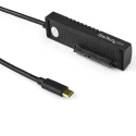 StarTech.com USB C to SATA Adapter USB31C2SAT3, 2.5 in & 3.5 in Drive Support, USB 3.1 Gen 2, 87x25x20 mm, Single Drive, RoHS