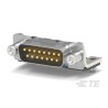 TE Connectivity D-Sub 15 Way Right Angle Through Hole Male Connector 1000V Thermoplastic 6A 3-338169-2