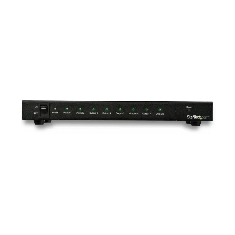 StarTech.com 9 Port HDMI Splitter, 1 Input 8 Output, 3840 x 2160 Resolution, CE/FCC, ST128HD20