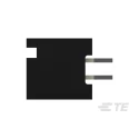 TE Connectivity AMP-LATCH Series PCB Header, 20 Contacts, 2.54 mm Pitch, 2 Row, Straight, Shrouded 103308-5