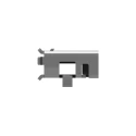 TE Connectivity Right Angle Surface Mount Micro USB Type B Female Connector 1 Port USB 2.0 1.8A 30V 2013499-1