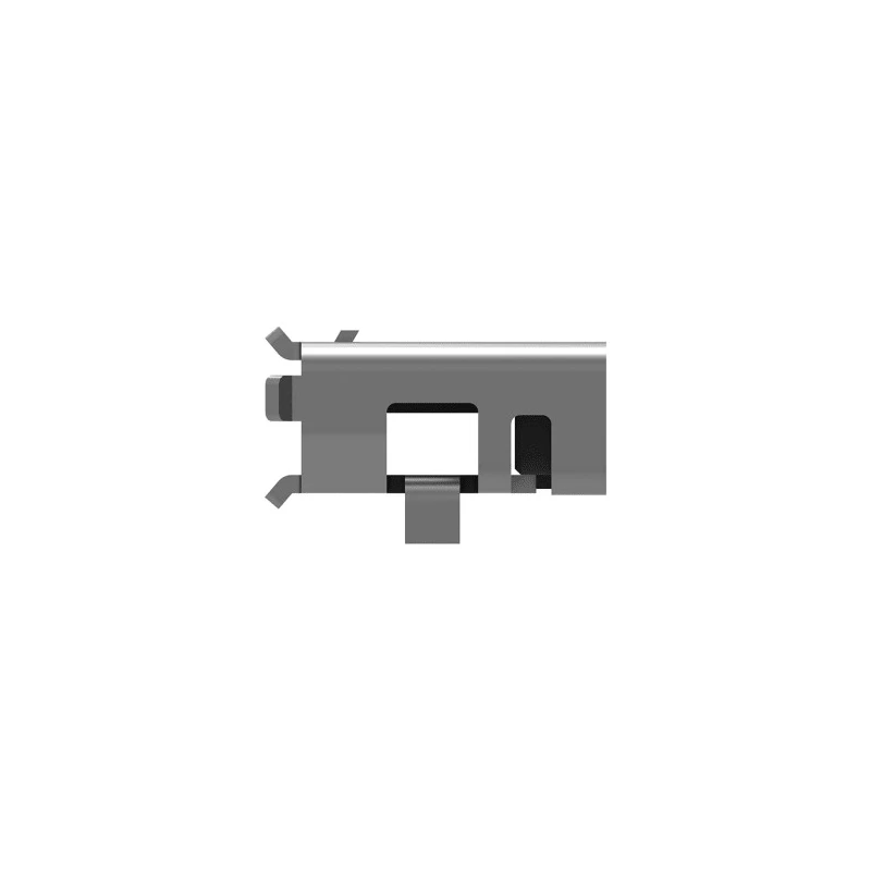 TE Connectivity Right Angle Surface Mount Micro USB Type B Female Connector 1 Port USB 2.0 1.8A 30V 2013499-1
