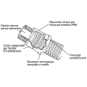 Adaptaflex Conduit Fitting, 16 mm Nominal Size, M16 Thread, Polyamide 66, Black, IP66, Pack of 7TCA296000R0350 AL16/M16/A/BL