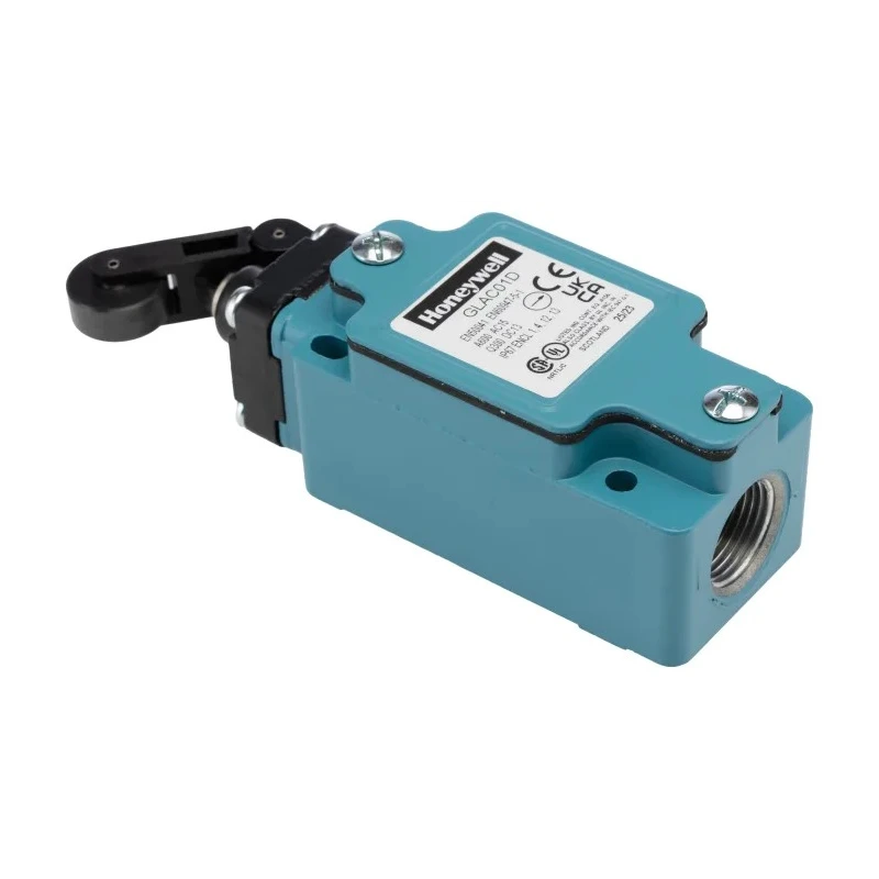 Honeywell GLA Series Roller Lever Limit Switch DPDT IP67 Die Cast Zinc Epoxy Coated Housing 600V AC 6A GLAC01D