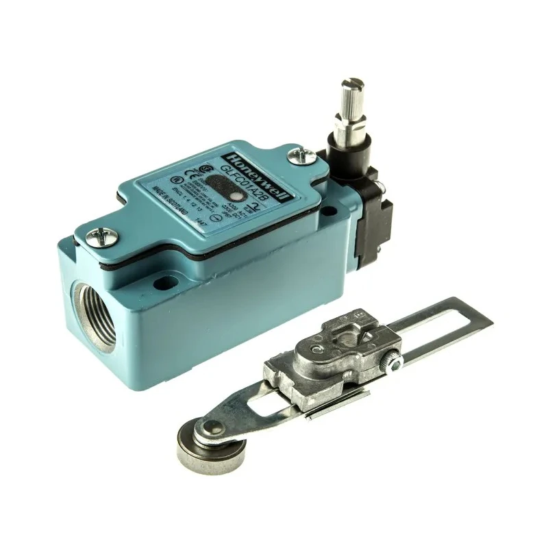 Honeywell Adjustable Roller Lever Limit Switch SPDT, IP67, Die Cast Zinc Epoxy Coated, 6A, GLFC01A2B