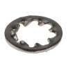 RS PRO Stainless Steel Internal Tooth Shakeproof Washer M4 DIN 6797J Plain A2 Grade 187-0585