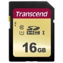 Transcend SDHC SD Card 16GB Class 10 MLC NAND 500S TS16GSDC500S