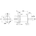 Portescap Gearbox Adaptor Kit for Motor Applications ADAPTOR KIT C