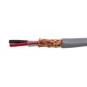 Alpha Wire DEF STAN Screened Control Cable, 4 Cores, 0.33mm², 22 AWG, 30 m, Grey Nylon Sheath, 600V 3223 SL005