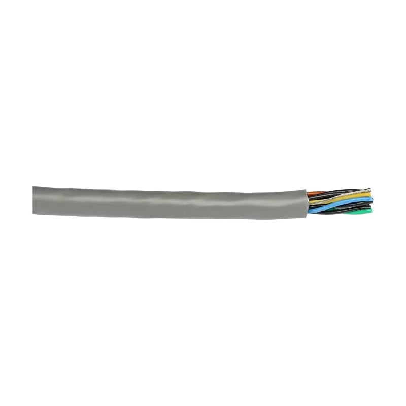 Alpha Wire Alpha Essentials Communication & Control Series Data Cable, 7 Pairs, 0.23 mm², 30 m, Grey PVC Sheath 5477C SL005