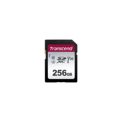 Transcend SDXC SD Card 256GB Class 10 High-Speed, UHS-I, 300S Series TS256GSDC300S