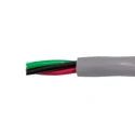 Alpha Wire Communication & Control Cable 5 Cores, 0.35mm², 22 AWG, Unscreened, Polyvinyl Chloride, Grey, 152m 1175C SL002