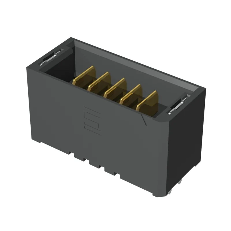 Samtec UMPT Series Straight Through Hole PCB Header, 5 Contacts, 2 mm Pitch, 1 Row, Shrouded UMPT-05-06.5-G-VT-SM-WT-K