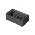 Samtec Straight Through Hole PCB Header, 3 Contacts, 2 mm Pitch, 1 Row, Shrouded, UMPT-03-01.5-G-VT-SM-WT-K