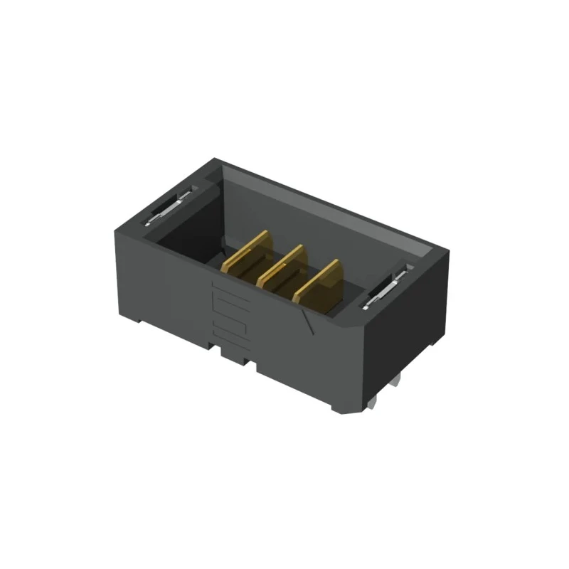 Samtec Straight Through Hole PCB Header, 3 Contacts, 2 mm Pitch, 1 Row, Shrouded, UMPT-03-01.5-G-VT-SM-WT-K