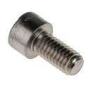 RS PRO Stainless Steel Hex Socket Cap Screw M6 x 12 mm Plain Finish DIN 912 187-1386
