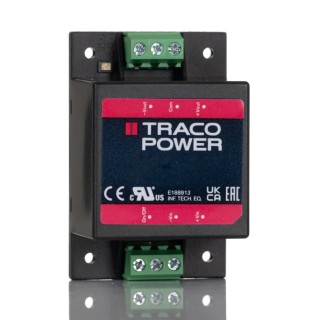 TRACOPOWER DC/DC Converter, 5.1V Output, 9–36V Input, 6W, Chassis Mount, TMDC 06-2411