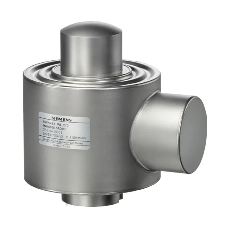 Siemens SIWAREX WL Series Load Cell Compression, 10 t, Stainless Steel, IP68, 12V DC 7MH5108-5AD00