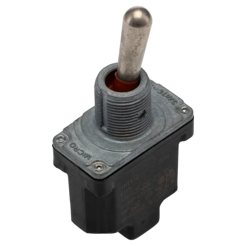 Honeywell Toggle Switch SPDT On-On Screw Terminal Bushing Mount 15A 277V AC IP68 1NT1-3