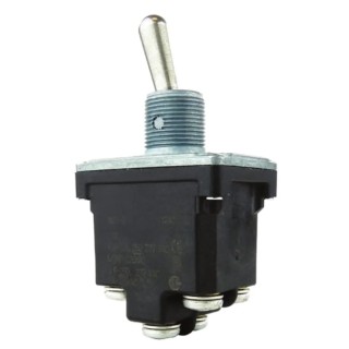 Honeywell Technologies DPDT Toggle Switch Bushing Mount, 20A 277V AC, Maintained/Momentary Screw Terminal 2NT1-8