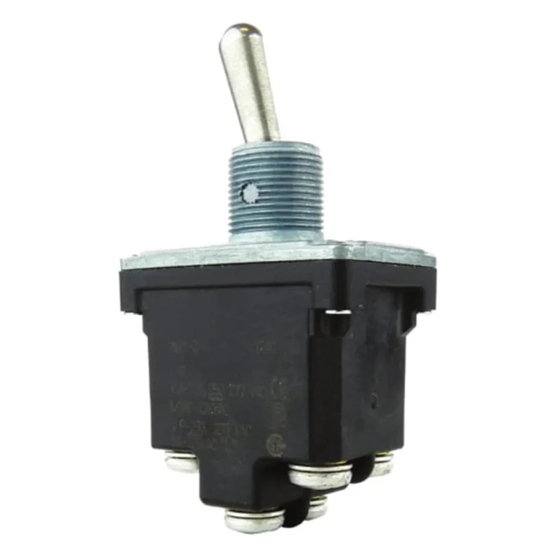Honeywell Technologies DPDT Toggle Switch Bushing Mount, 20A 277V AC, Maintained/Momentary Screw Terminal 2NT1-8