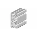 RS PRO Aluminium Strut Profile 40 x 80 mm, 3 m Length, 8 mm Groove, 4 Grooves, Silver, Series Profile 8 187-3276
