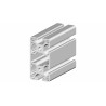RS PRO Aluminium Strut Profile 40 x 80 mm, 3 m Length, 8 mm Groove, 4 Grooves, Silver, Series Profile 8 187-3276