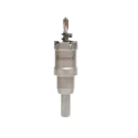 Starrett Carbide Tipped Deep Cut Hole Saw 22 mm Diameter, Bimetal, 54 mm Cut Depth, For Stone, Metal & Wood CTD22