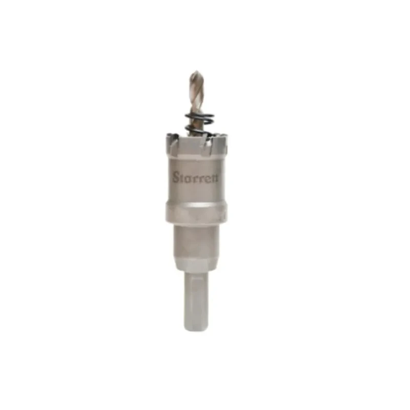 Starrett Carbide Tipped Deep Cut Hole Saw 22 mm Diameter, Bimetal, 54 mm Cut Depth, For Stone, Metal & Wood CTD22