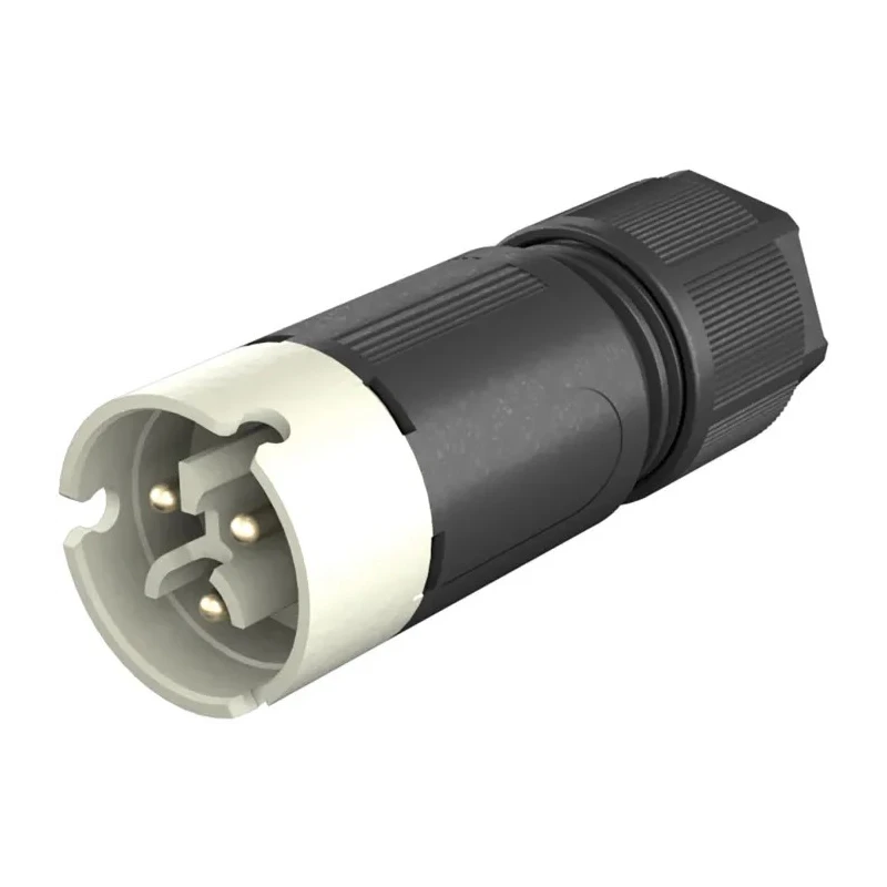 Wieland RST 08i2/3 Series Cable Circular Connector Male Screw 3-Pole 8A IP66/IP68/IP69 41.032.3041.8