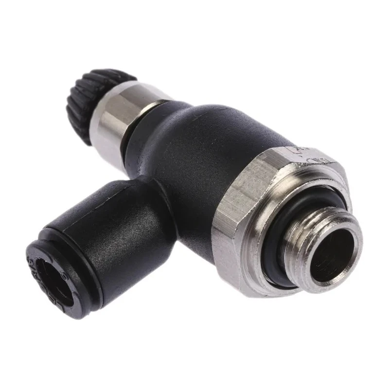 Legris Flow Controller Exhaust Regulator Polymer 1/8 in G Threaded Inlet, 6 mm Tube Outlet, 10 bar, 7060 06 10